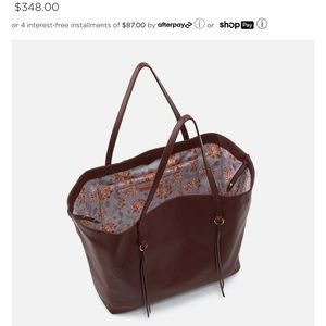HOBO Kingston large tote - Mahogany